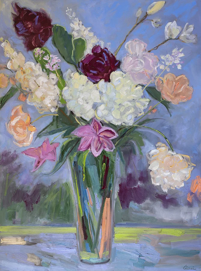 Luminous Bloom 36x48