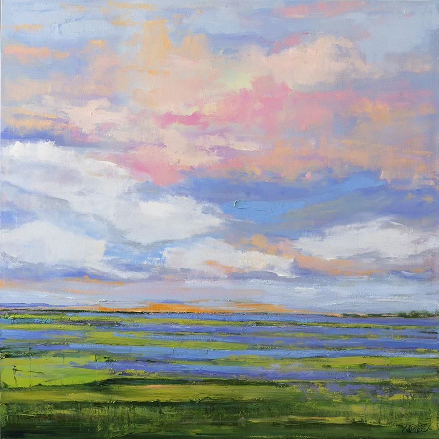 Where The Sky Blooms 36x36